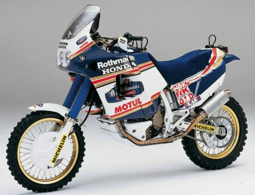 Honda NXR750 - 89 - Rally Dakar racing machine