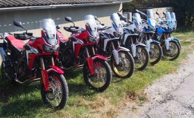 Rosetta Moto Tours - motorcycle fleet