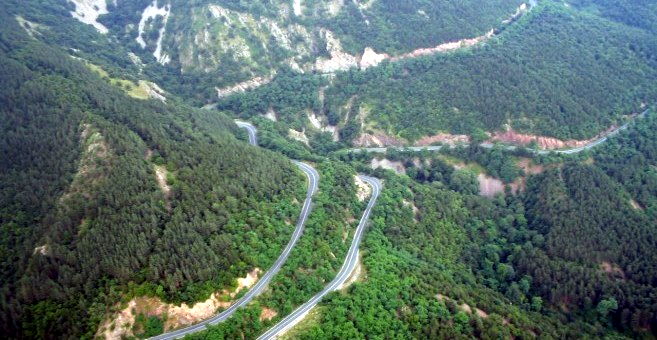 One of the best motorcycle roads in Bulgaria